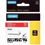 Kontorsmaterial Dymo Industrial Rhino Labels White on Red