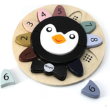 Magni Knoppussel Magni Penguin Puzzle with Numbers