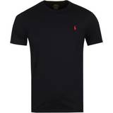 Polo Ralph Lauren Herr - Svarta T-shirts Polo Ralph Lauren Jersey Crewneck T-shirt - RL Black