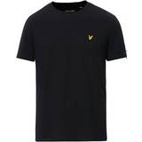 Herr Överdelar Lyle & Scott Plain T-shirt - Jet Black