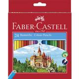 Färgpennor Faber-Castell Hexagonal Colored Pencils 24-Pack