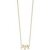 ByBiehl Halsband ByBiehl Together Family 3 Necklace - Gold