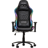 Gear4U Svarta Gamingstolar Gear4U Illuminated RGB Gaming Chair - Black