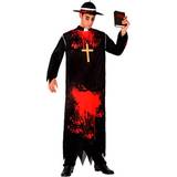 Zombies Maskerad Dräkter & Kläder Atosa Priest Bleeding Adults Costume