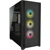 Datorchassin Corsair iCUE 5000X RGB Tempered Glass