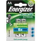 Batterier - Laddningsbara standardbatterier - NiMH Batterier & Laddbart Energizer Accu Recharge Extreme 2300mAh 2xAA