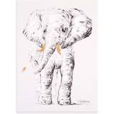 Childhome Väggdekor Childhome Oil Painting Elephant