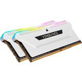 Belysning - Vita RAM minnen Corsair Vengeance RGB Pro SL White DDR4 3200MHz 2x8GB (CMH16GX4M2E3200C16W)