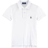 Pikétröjor Barnkläder Ralph Lauren Kid's Performance Jersey Polo Shirt - White (383459)