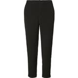 Dam - Viskos Byxor & Shorts Vero Moda Maya Tailored Trousers - Black