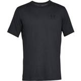 Herr - Stretch T-shirts Under Armour Men's Sportstyle Left Chest Short Sleeve Shirt - Black