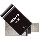 USB Micro-B USB-minnen Philips USB 2in1 16GB