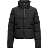 Dam - Vinterjackor Only Solid Colored Jacket - Black/Black