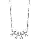 ByBiehl Halsband ByBiehl Together Family 4 Necklace - Silver