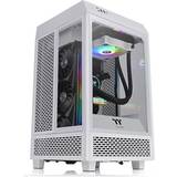 Mini Tower (Micro-ATX) Datorchassin Thermaltake The Tower 100 Snow Edition Tempered Glass