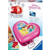 Disney Prinsessor 3D-pussel Ravensburger Hearts Box Disney Princess 54 Bitar