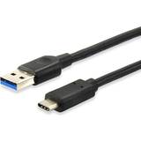 Equip USB A-USB C - USB-kabel Kablar Equip USB A-USB C 3.1 (Gen.1) 0.5m
