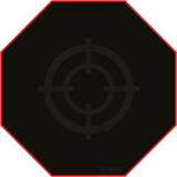 Tyg Skydd & Förvaring North Pro Gaming Floor Mat - Black/Red