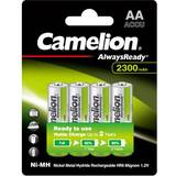 Camelion AlwaysReady Rechargeable Battery AA Compatible 4-pack