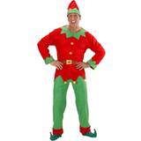 Herrar - Jul Maskerad Dräkter & Kläder Widmann Adult Elf Santa Helper Costume