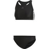 Dam - Randiga Kläder adidas 3 Stripes Bikini - Black