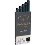 Svarta Penntillbehör Parker Standard Washable Black Ink Cartridges 5-pack