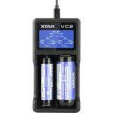 Batterier & Laddbart Xtar VC2 Charger