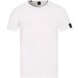 Replay Herr - Vita Kläder Replay Raw Cut Cotton T-shirt - White