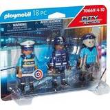 Playmobil Actionfigurer Playmobil Police Figure Set 70669