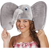 Djur Maskerad Huvudbonader Boland Elephant Plush Hat