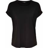 Dam - Lös T-shirts & Linnen Only Loose T-shirt - Black/Black