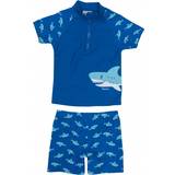 Elastan UV-set Barnkläder Playshoes UV Protection Bath Set - Shark