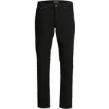 Herr - Polyester Jeans Jack & Jones Mike Original AM 816 Comfort Fit Jeans - Black/Black Denim