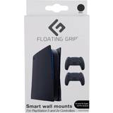 Floating Grip Spelkontroll- & Konsolstativ Floating Grip PS5 Console and Controllers Wall Mount - Black