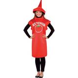 Mat & Dryck - Röd Maskeradkläder Amscan Tomato Ketchup Bottle Costume