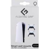 Floating Grip Spelkontroll- & Konsolstativ Floating Grip PS5 Console and Controllers Wall Mount - White