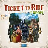 Familjespel - Kortdragning Sällskapsspel Days of Wonder Ticket to Ride: Europe 15th Anniversary Resespel