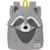 Gråa Väskor Samsonite Happy Sammies Eco Backpack S+ - Raccoon Remy