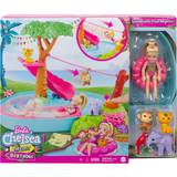 Apor - Djur Dockor & Dockhus Barbie Barbie & Chelsea The Lost Birthday Splashtastic Pool Surprise