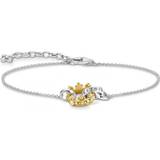 Thomas Sabo Crown Bracelet - Gold/Silver/White