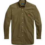 Polo ralph lauren slim fit skjorta Polo Ralph Lauren Custom Fit Oxford Button Down Shirt - Defender Green