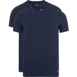 Polo Ralph Lauren Elastan/Lycra/Spandex - Herr T-shirts Polo Ralph Lauren Crewneck T-shirts 2-pack - Navy
