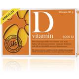 Life D-vitamin 6000IU 150mcg 90 st