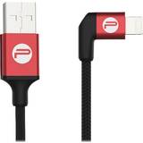 Röda - USB A-Lightning - USB-kabel Kablar Pgytech USB A-Lightning 0.4m