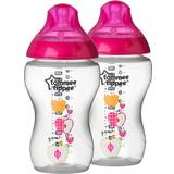 Tommee Tippee Svarta Nappflaskor & Servering Tommee Tippee Closer to Nature Baby Bottles 340ml 2-pack