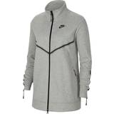 Nike Tech Fleece Jacket Women - Dark Grey Heather/Black