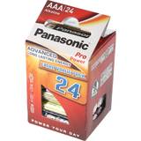 Panasonic Alkaliska - Engångsbatterier Batterier & Laddbart Panasonic LR03PPG Compatible 24-pack