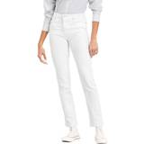 Elastan/Lycra/Spandex - Vita Byxor & Shorts Levi's 724 High Rise Straight Jeans - Western White/Neutral