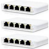 Fast Ethernet Switchar Ubiquiti UniFi USW Flex Mini (3-Pack)