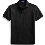 Polo Ralph Lauren Herr Pikétröjor Polo Ralph Lauren Slim Fit Polo T-shirt - Black